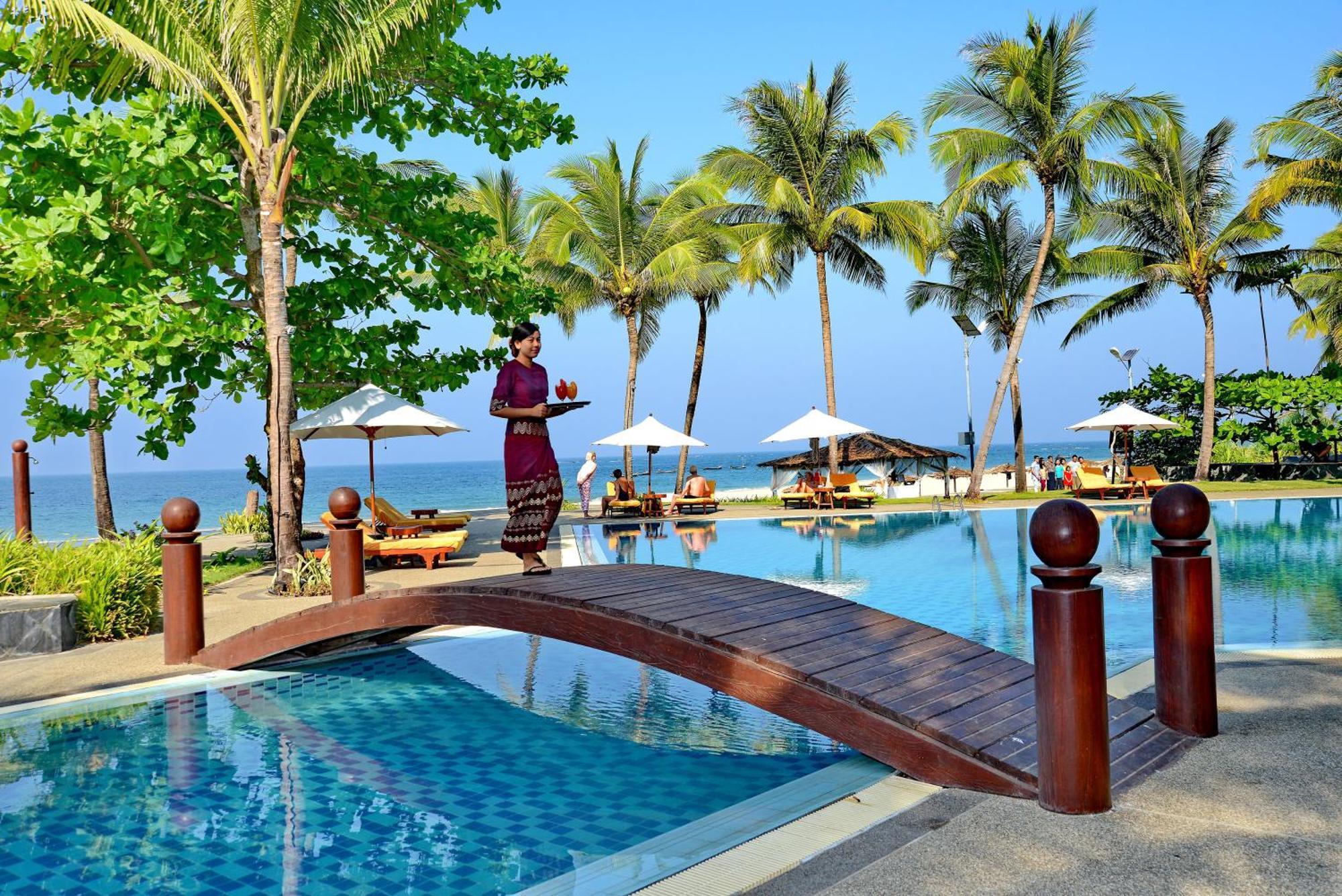 Aureum Palace Hotel & Resort Ngwe Saung Ngwesaung Zewnętrze zdjęcie